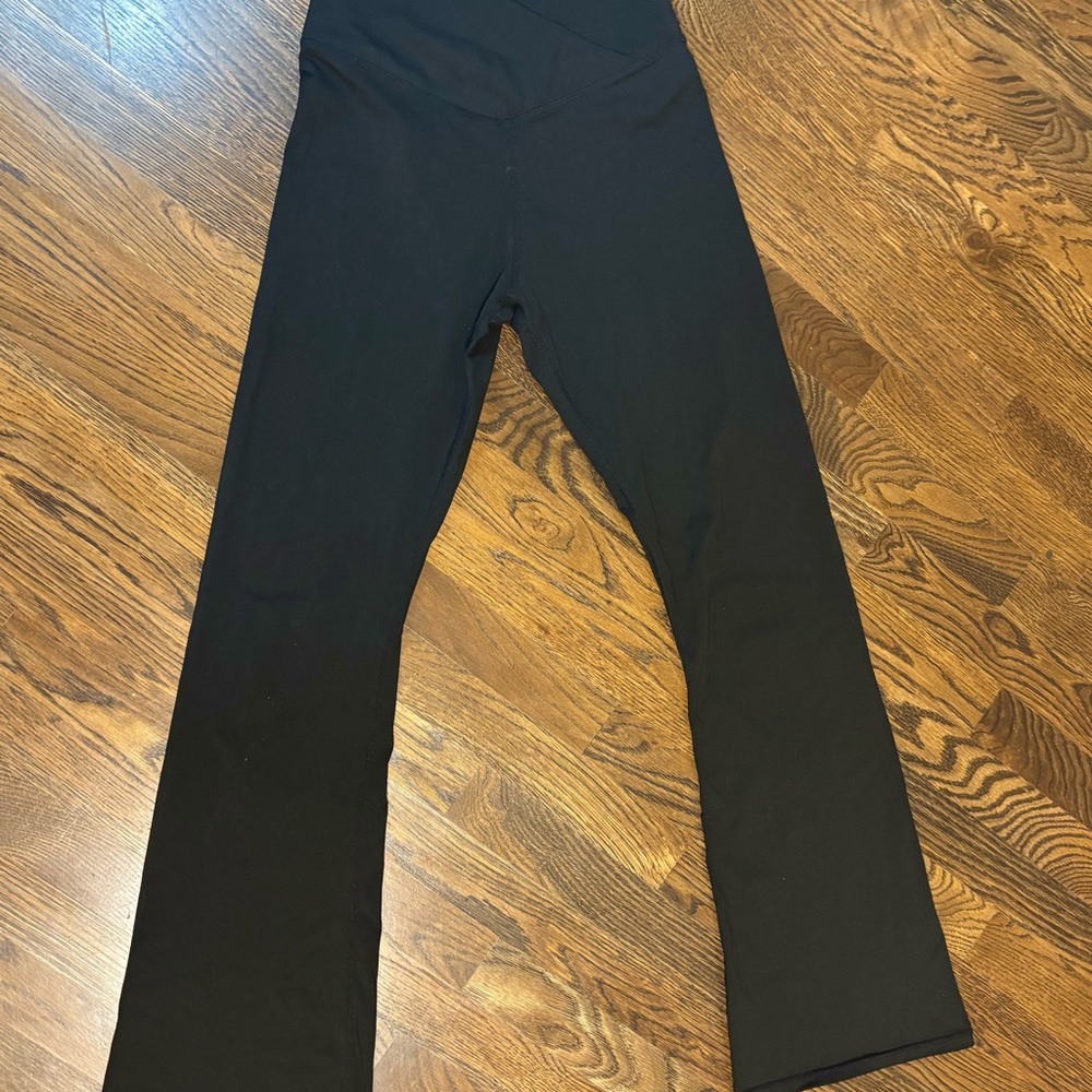 Flare Black Leggings